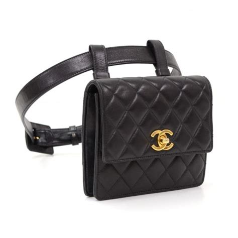 chanel mademoiselle leather mini bag|chanel vintage quilted waist bag.